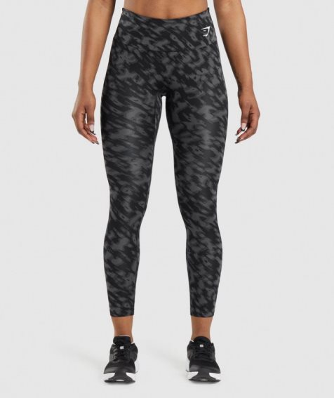 Women's Gymshark Training Leggings Black | CA 357N68